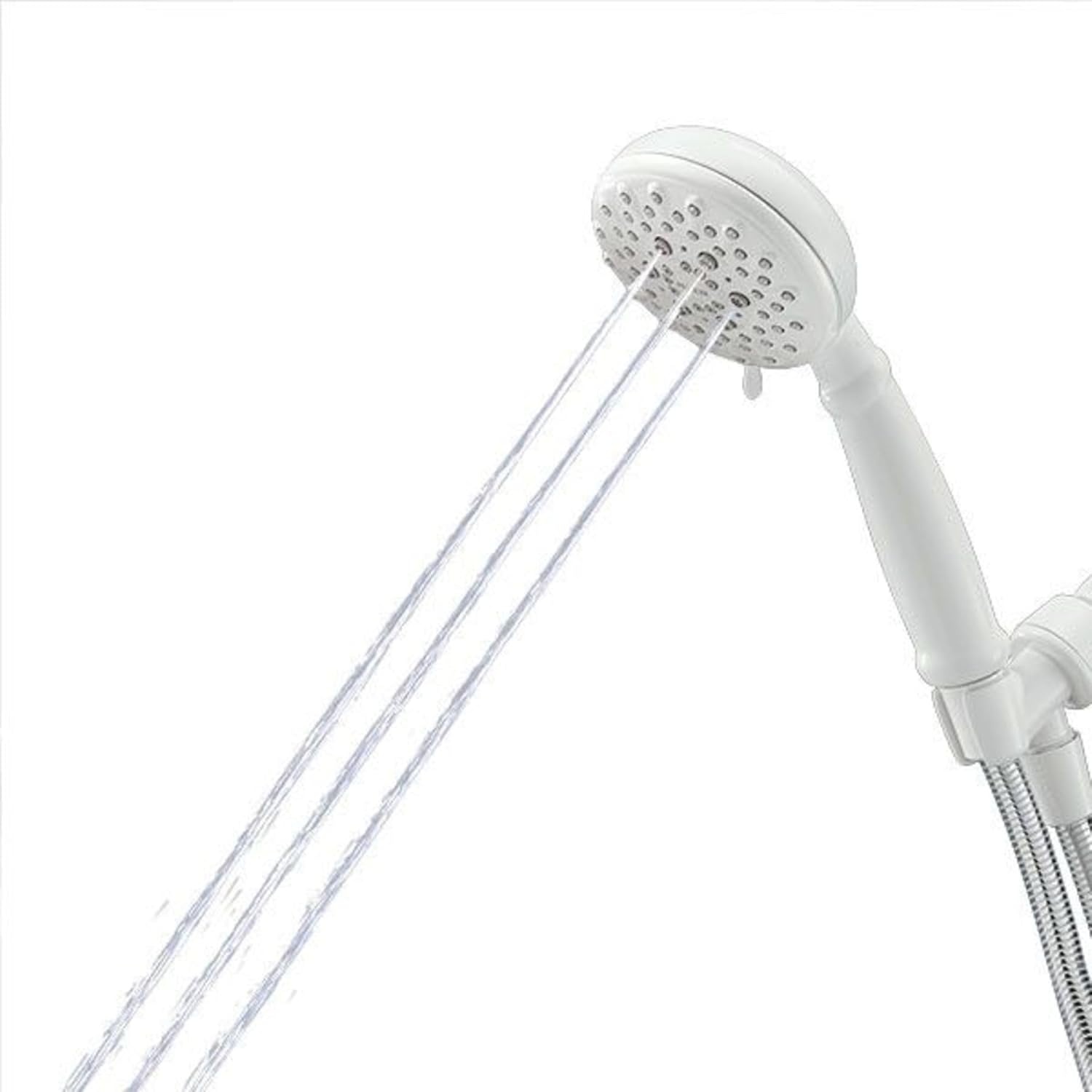 image:imageMoen Banbury Glacier White 5Spray Handshower HighPressure Handheld Bathroom Shower Head 23046W