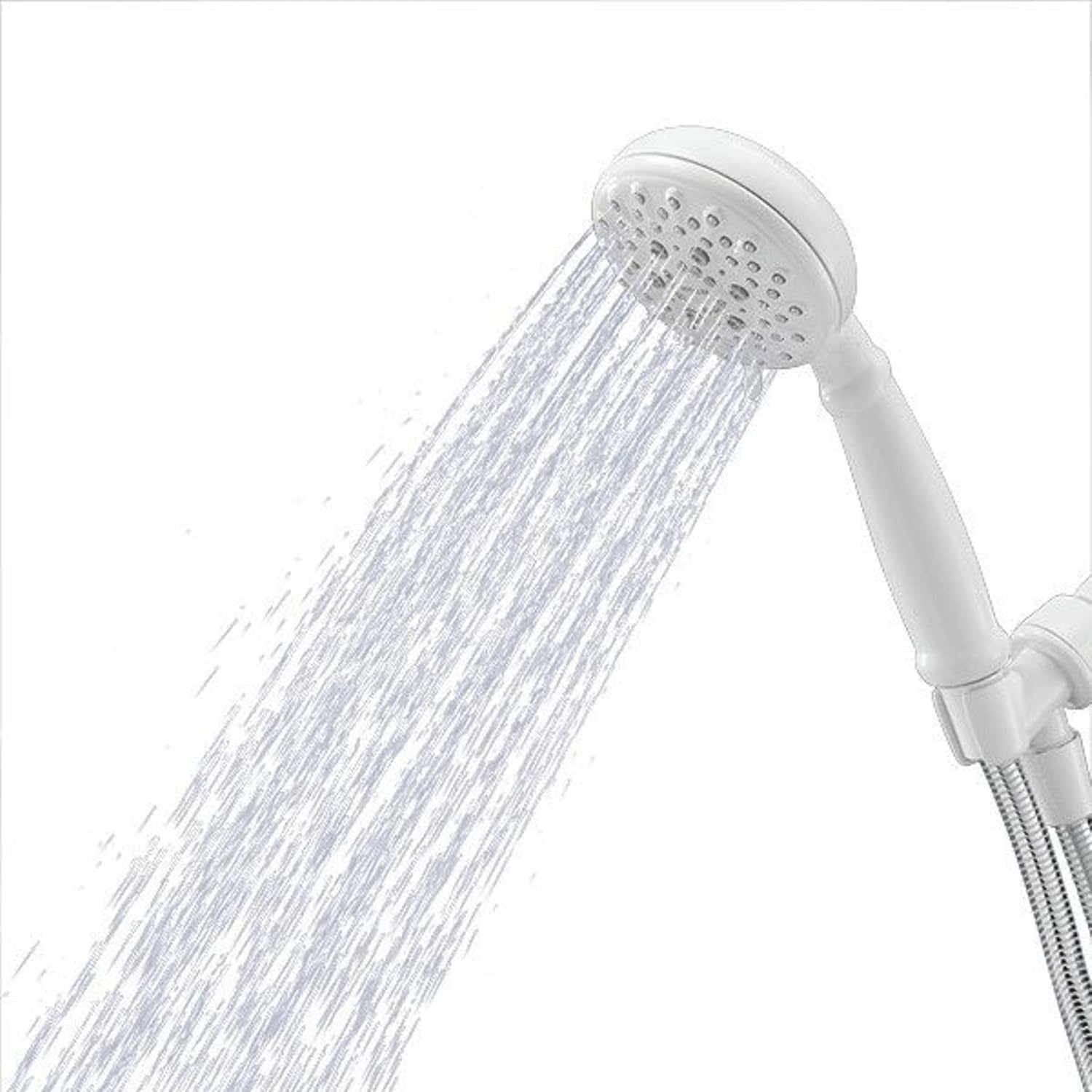 image:imageMoen Banbury Glacier White 5Spray Handshower HighPressure Handheld Bathroom Shower Head 23046W