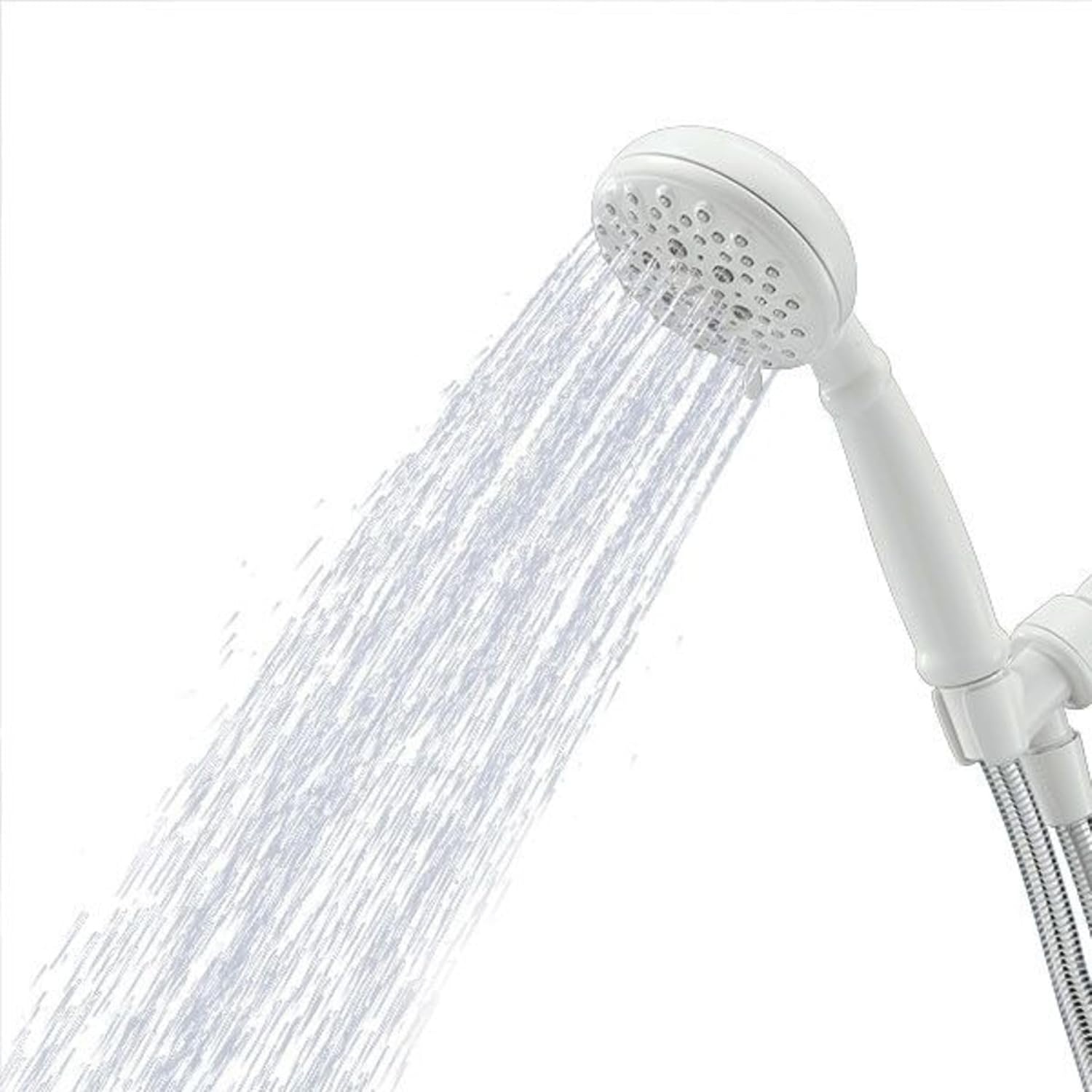 image:imageMoen Banbury Glacier White 5Spray Handshower HighPressure Handheld Bathroom Shower Head 23046W