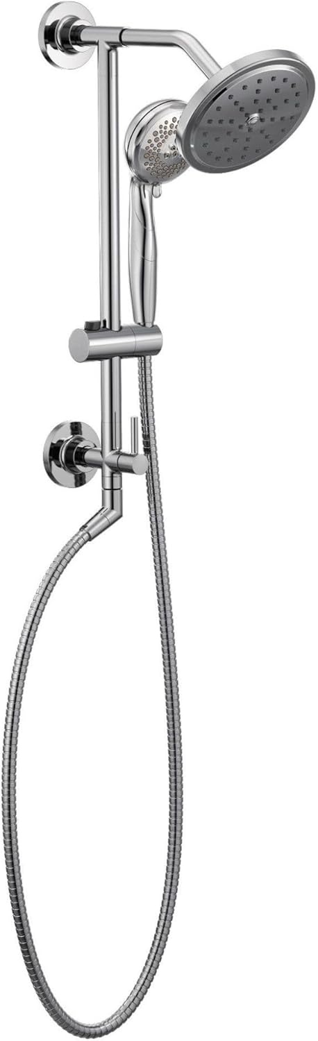 image:imageMoen Chrome 7Inch Single Function Shower Head with Immersion Rainshower Technology S176Pack of 1