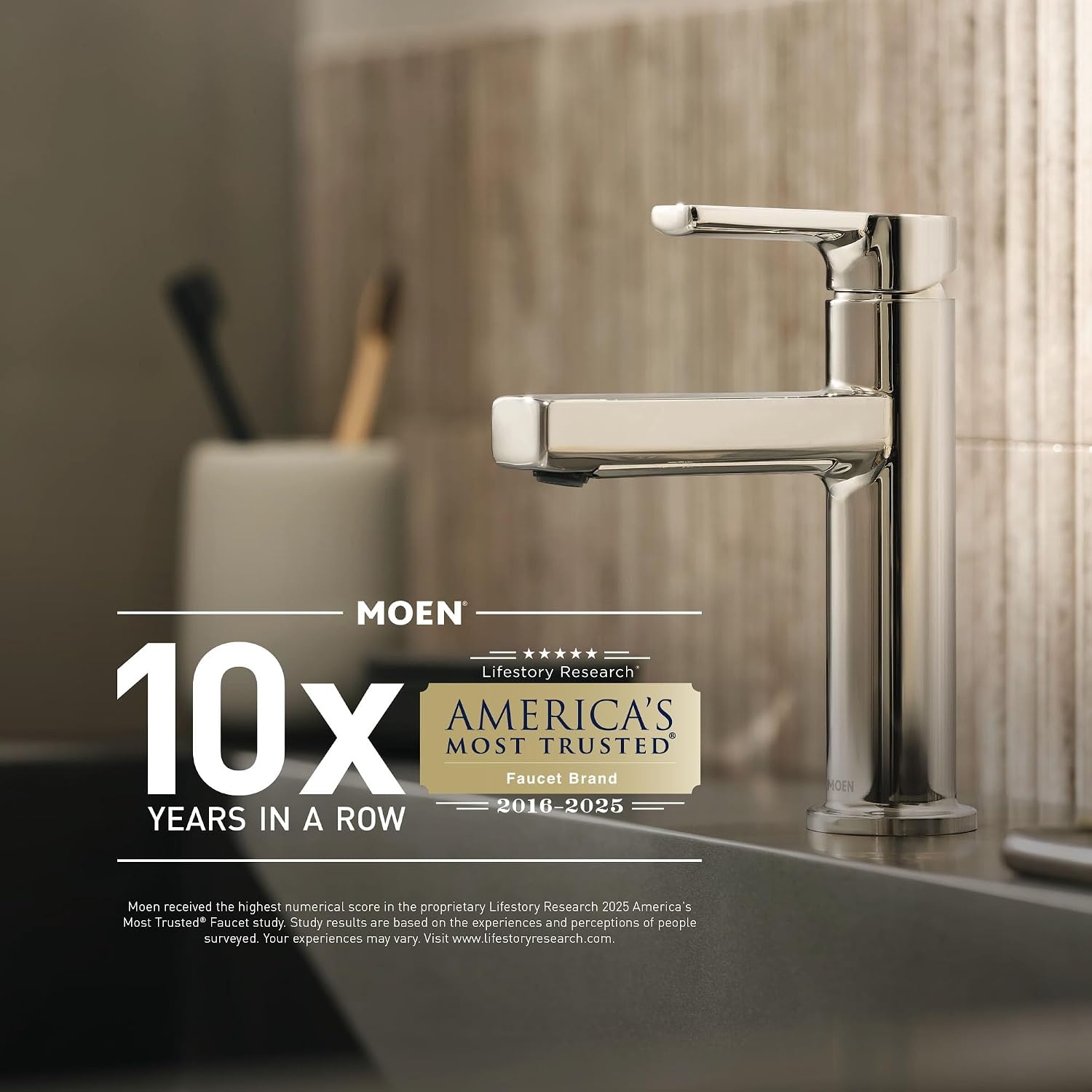 image:imageMoen Chrome EcoPerformance Detachable Handheld Showerhead with 69InchLong Hose Featuring 24Inch Slide Bar 3668EPBrushed Nickel
