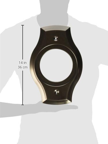 image:imageMoen Chrome Remodeling Shower Cover Plate for 3Handle to 2Handle Shower Updates 1920Oil Rubbed Bronze