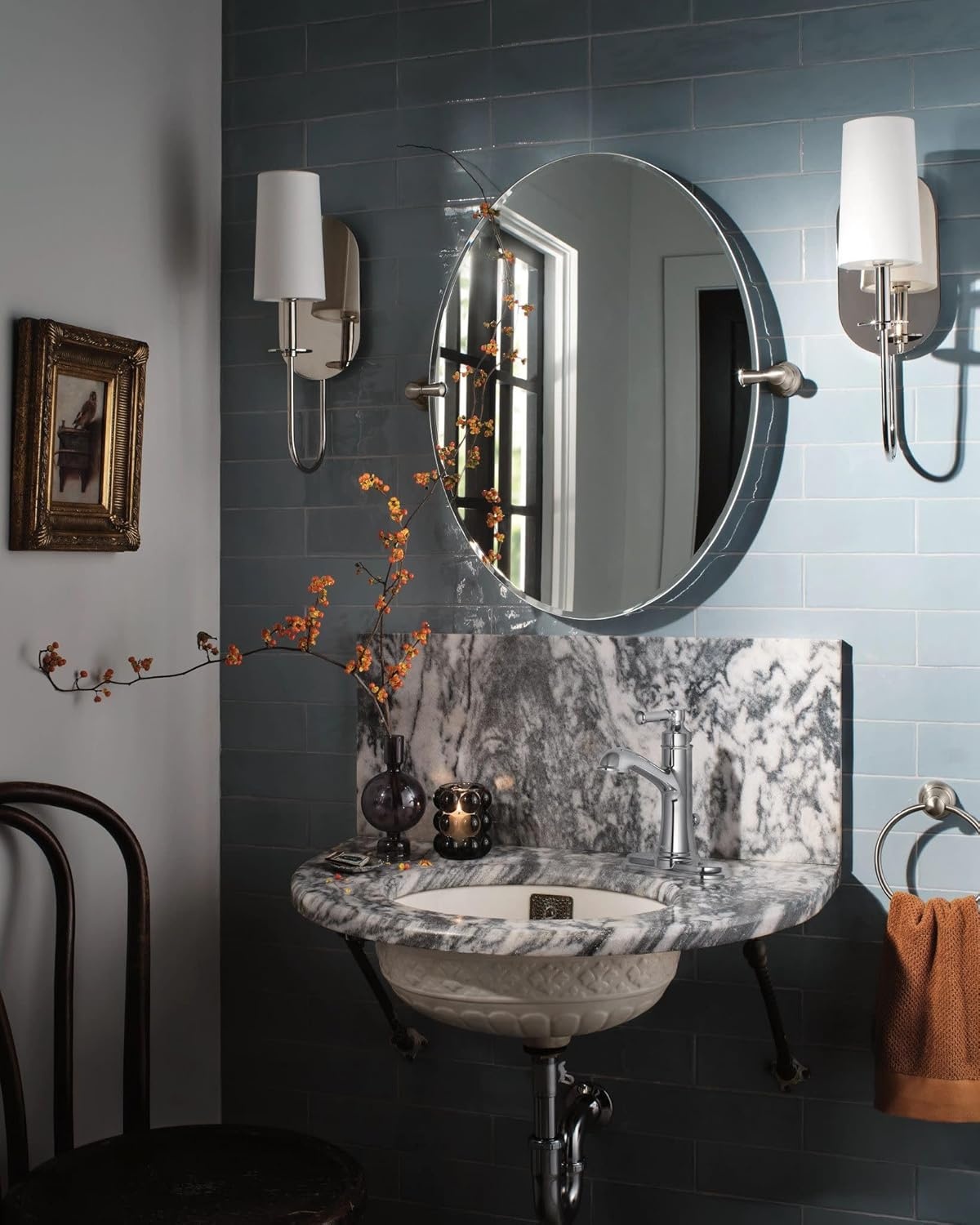 image:imageMoen Dartmoor Chrome Single Handle Bathroom Sink Faucet with Optional Deckplate 6803Chrome
