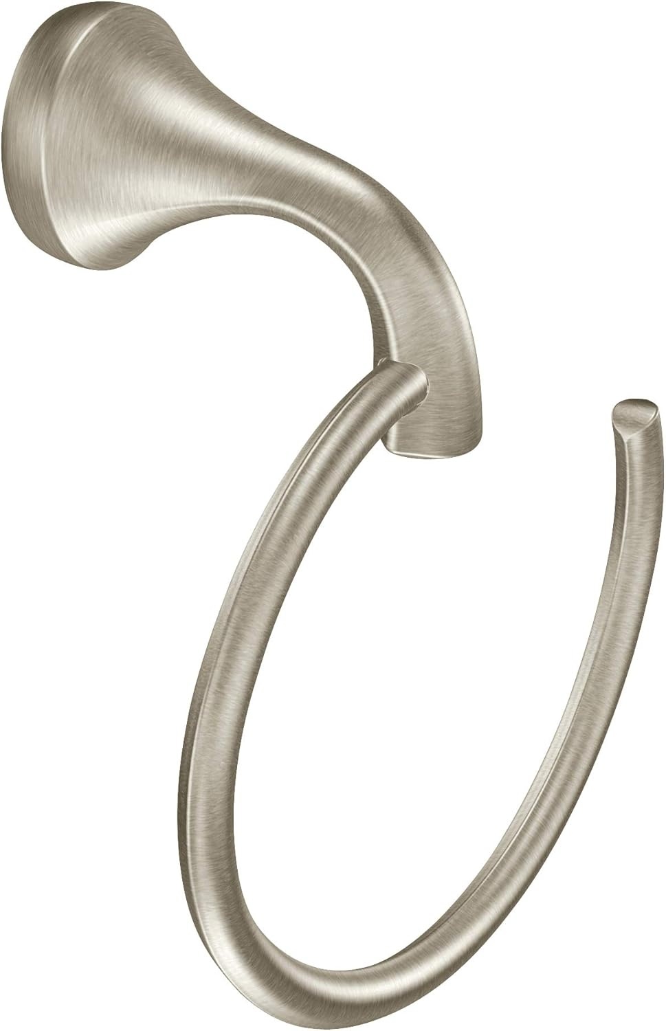 image:imageMoen Eva Brushed Nickel TwoHandle 4Inch Centerset Bathroom Faucet with Drain Assembly Bathroom Faucets for Sink 3Hole 6410BNBrushed Nickel