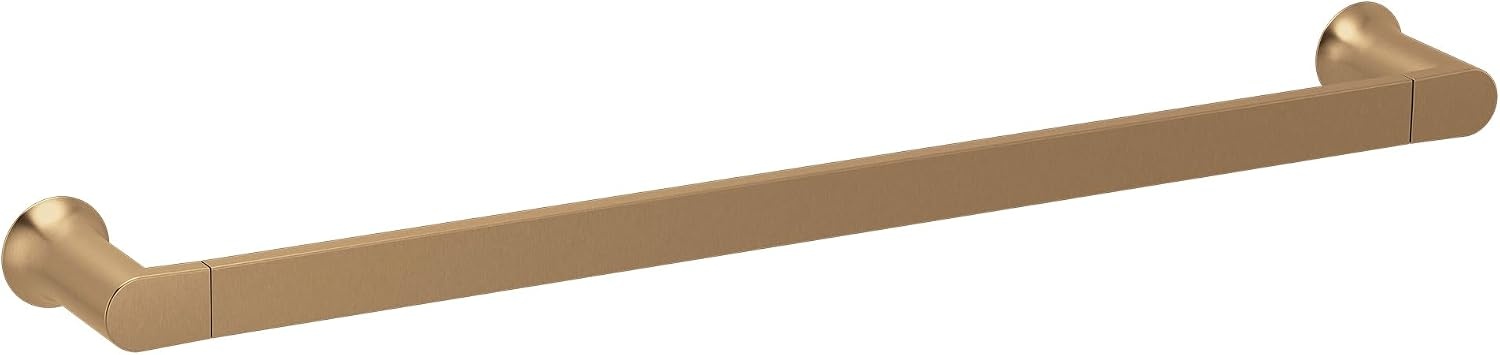 image:imageMoen Genta LX Modern Single Kitchen or Bathroom Towel Bar 68Inch Brushed Nickel BH3886BNBronzed Gold