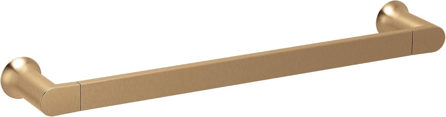 image:imageMoen Genta LX Modern Single Kitchen or Bathroom Towel Bar 68Inch Brushed Nickel BH3886BNBronzed Gold