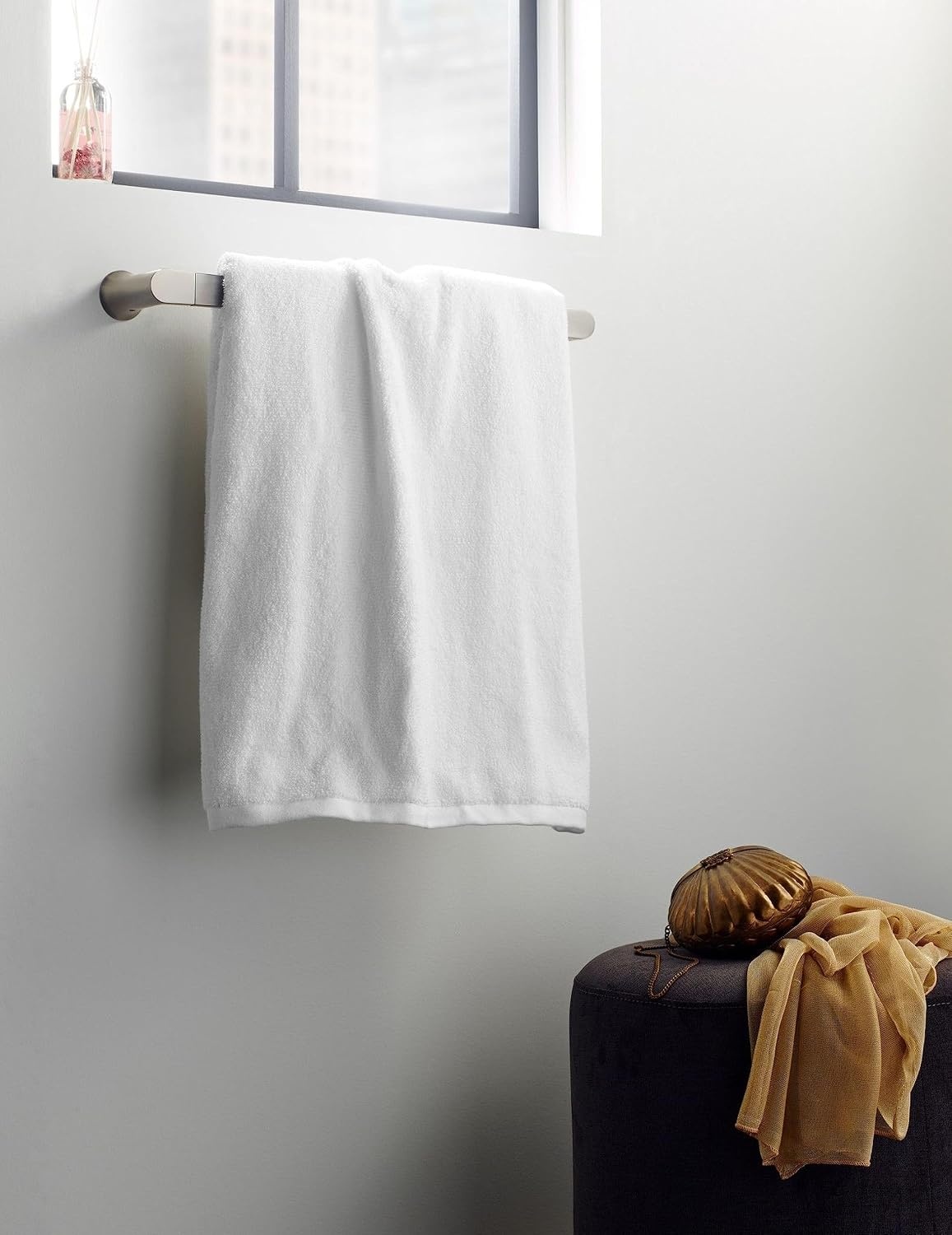 image:imageMoen Genta LX Modern Single Kitchen or Bathroom Towel Bar 68Inch Brushed Nickel BH3886BNBrushed Nickel