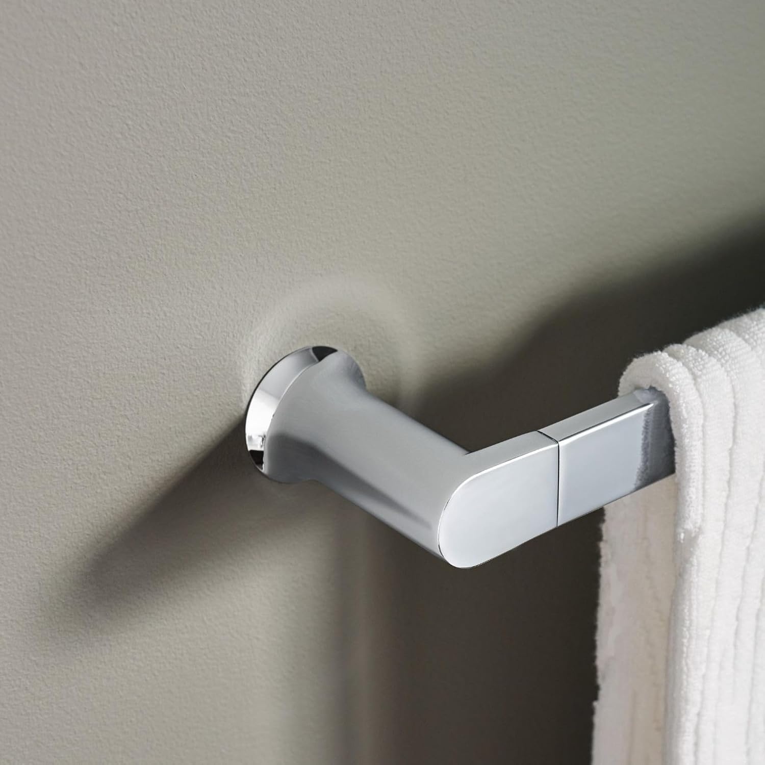 image:imageMoen Genta LX Modern Single Kitchen or Bathroom Towel Bar 68Inch Brushed Nickel BH3886BNChrome