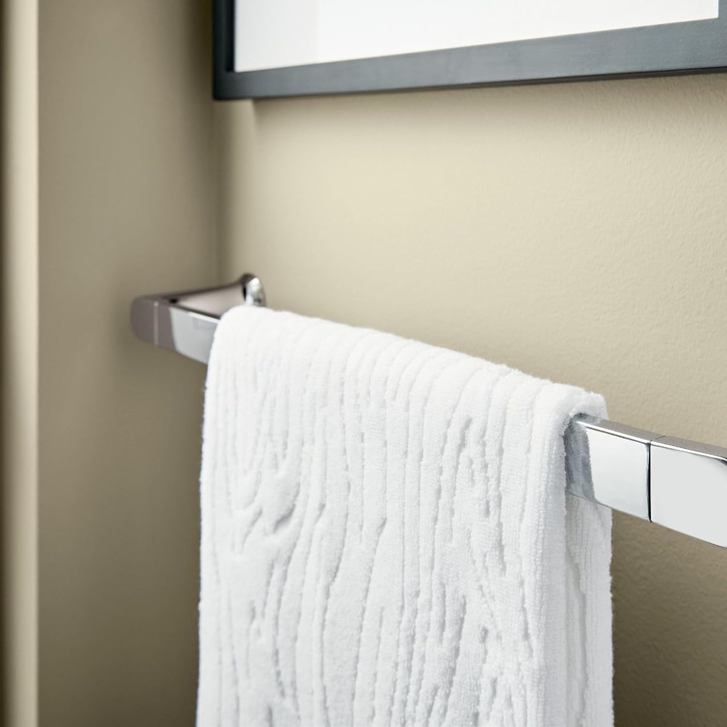 image:imageMoen Genta LX Modern Single Kitchen or Bathroom Towel Bar 68Inch Brushed Nickel BH3886BNChrome