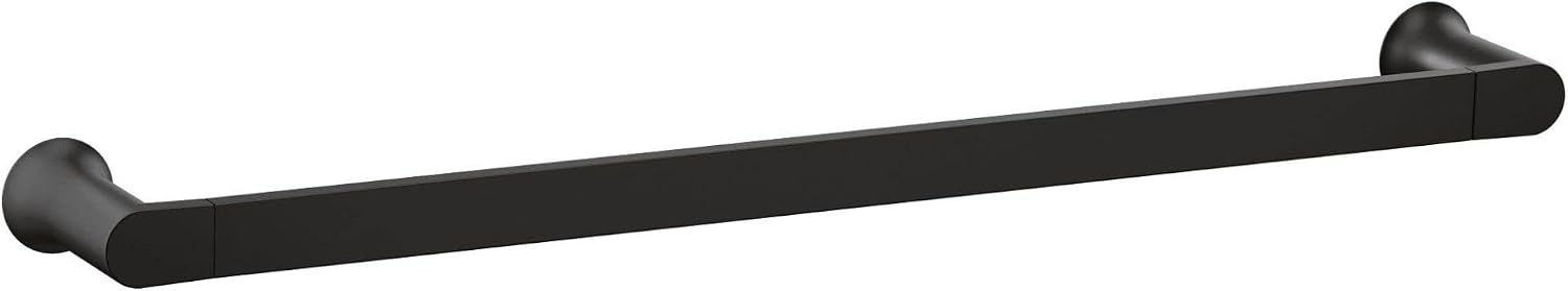 image:imageMoen Genta LX Modern Single Kitchen or Bathroom Towel Bar 68Inch Brushed Nickel BH3886BNMatte Black