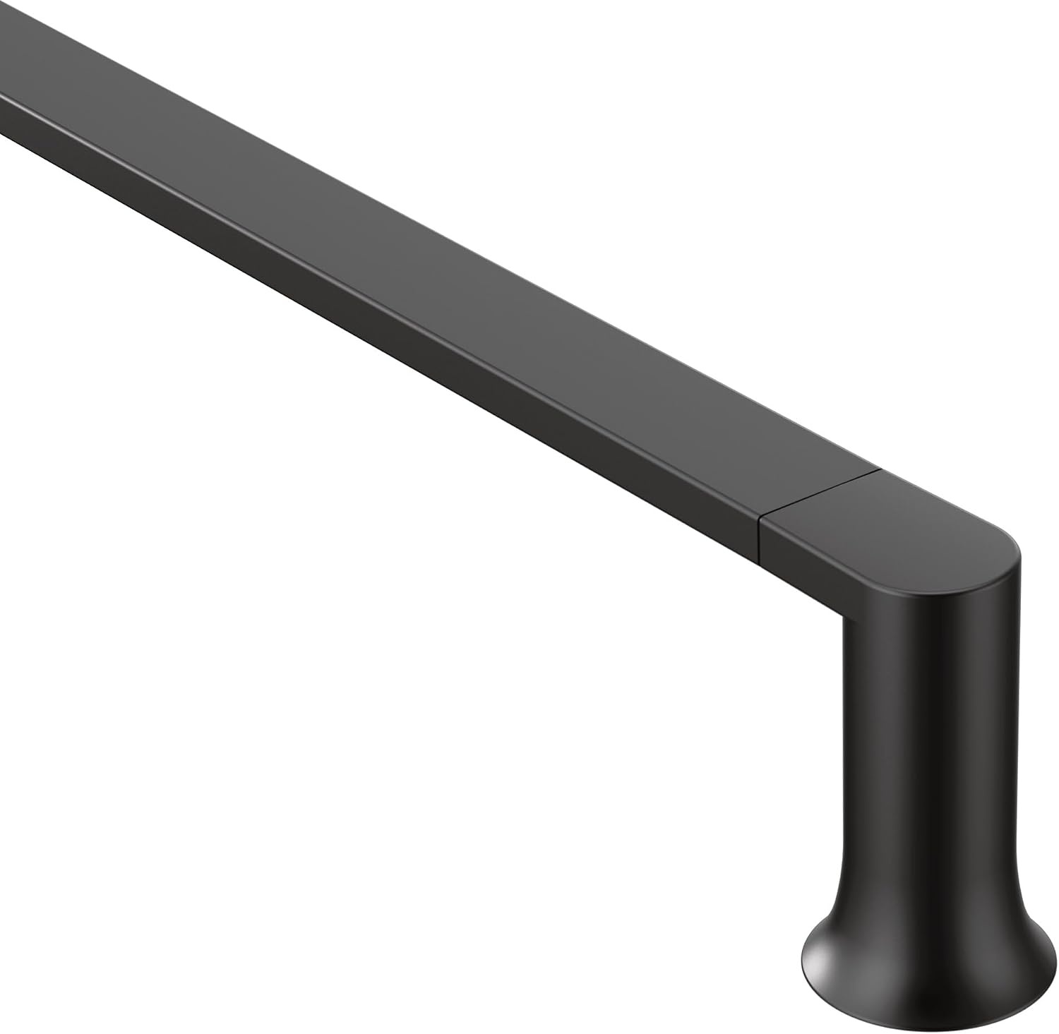 image:imageMoen Genta LX Modern Single Kitchen or Bathroom Towel Bar 68Inch Brushed Nickel BH3886BNMatte Black