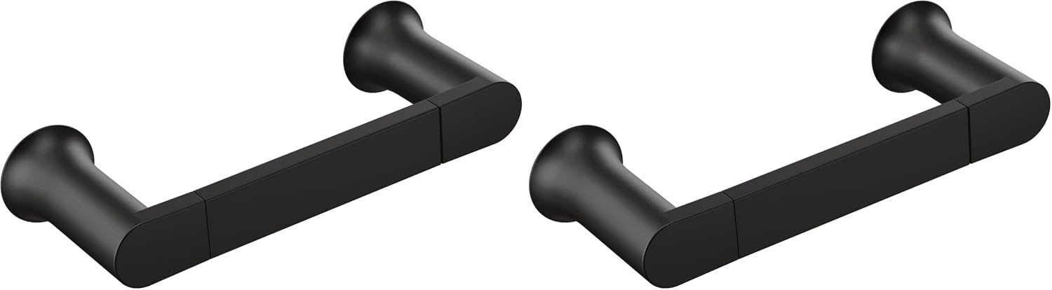 image:imageMoen Genta LX Modern Single Kitchen or Bathroom Towel Bar 68Inch Brushed Nickel BH3886BNMatte Black