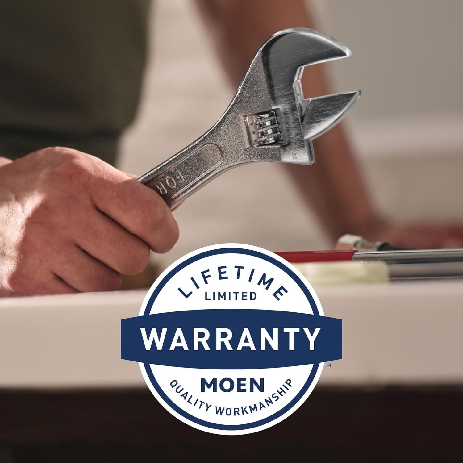 image:imageMoen Gibson Matte Black EcoPerformance Modern Shower Trim Featuring Bathroom Showerhead and Lever Handle PosiTemp Valve Required T2902EPBLPack of 1