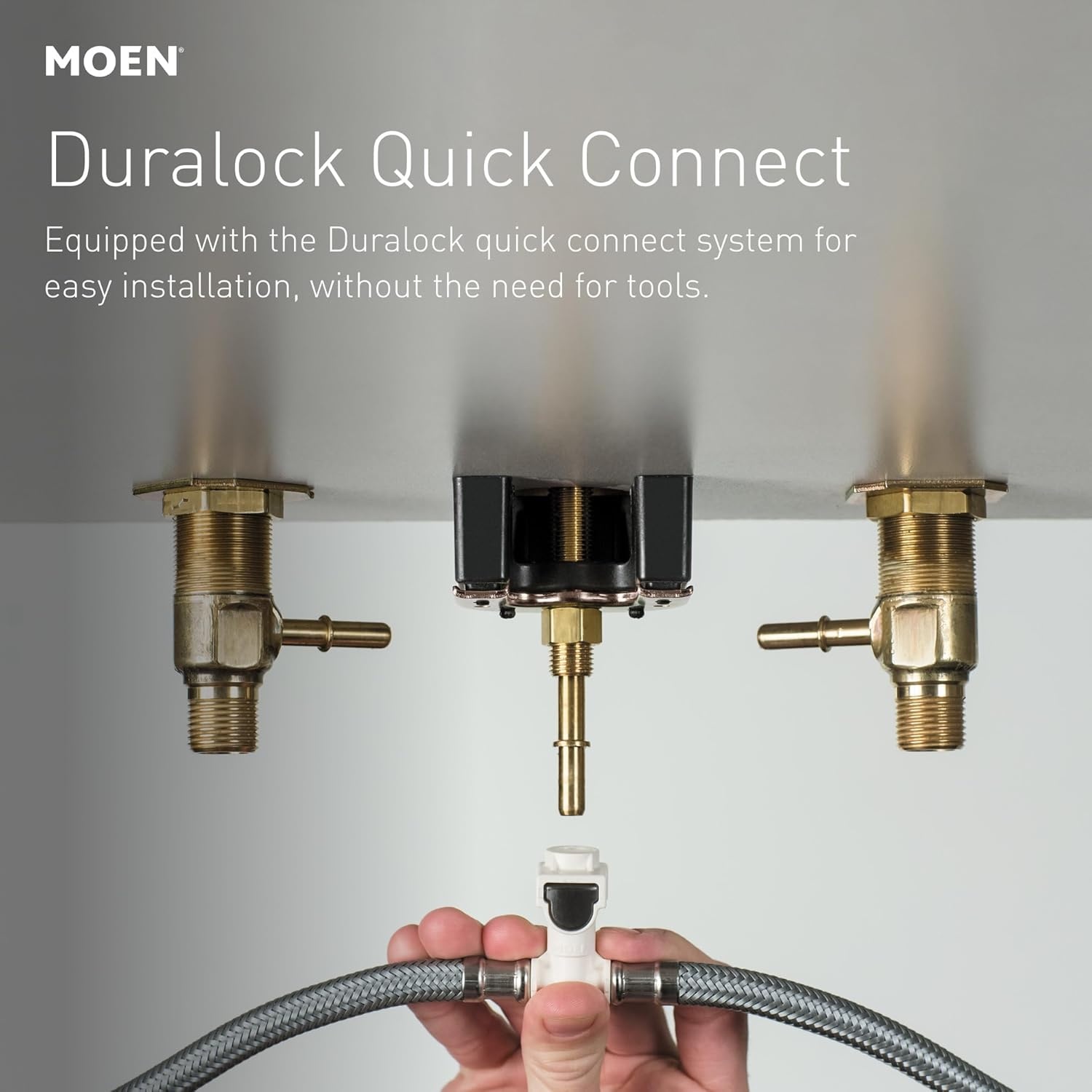 image:imageMoen Gibson Matte Black TwoHandle Widespread High Arc Modern Bathroom Sink Faucet Modern Bathroom Faucet for Three Hole Bath Sinks Valve Required T6142BLChrome