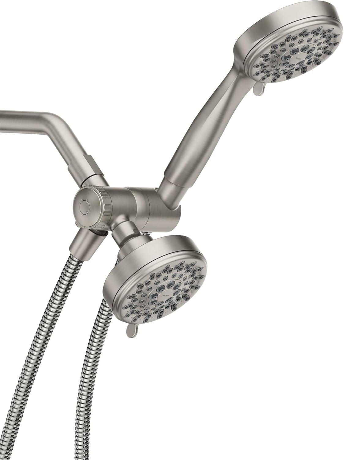 image:imageMoen Ignite Brushed Nickel FiveFunction 334 Diameter 5Function Shower Spray Head with Handheld Showerhead 20016SRNPack of 1