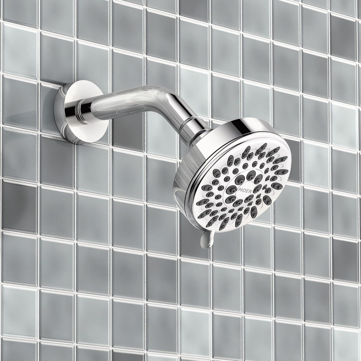 image:imageMoen Ignite Chrome Fivefunction Shower Head With 25 GPM HighPressure Spray 20090Chrome