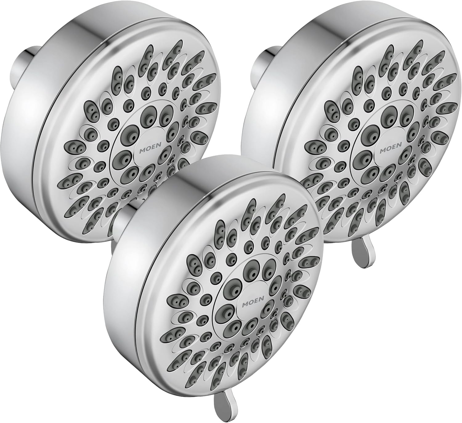 image:imageMoen Ignite Chrome Fivefunction Shower Head With 25 GPM HighPressure Spray 20090Chrome
