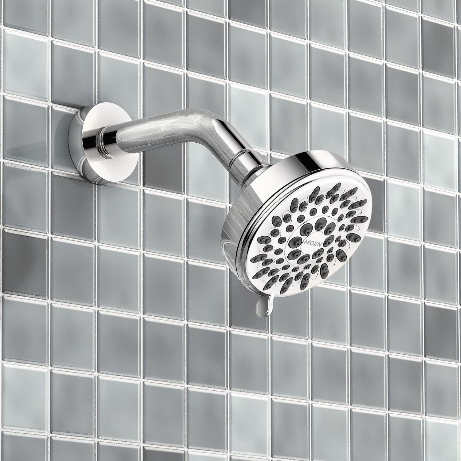 image:imageMoen Ignite Chrome Fivefunction Shower Head With 25 GPM HighPressure Spray 20090Chrome