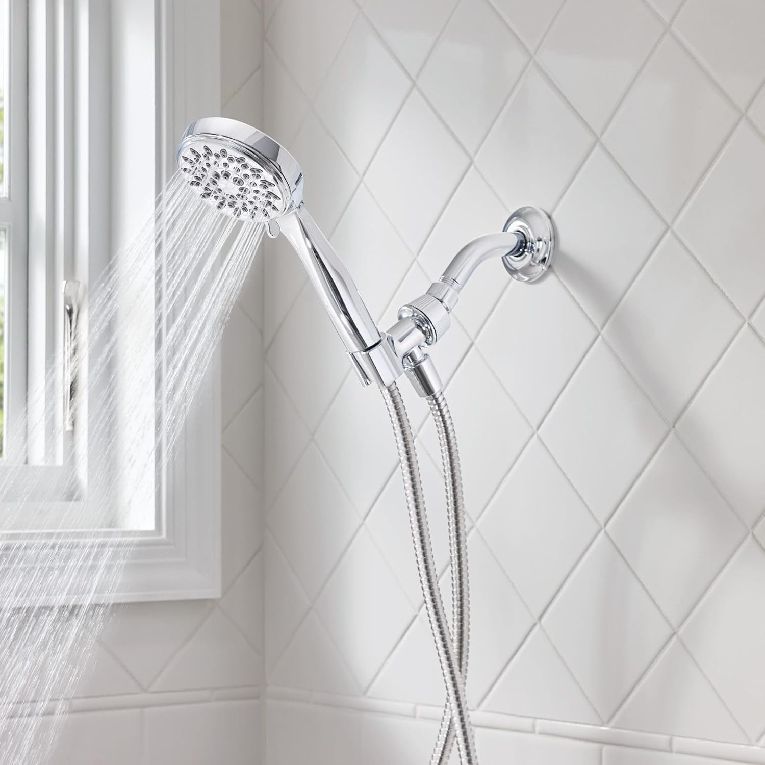 image:imageMoen Ignite Chrome Hand Held Shower Head Package With 25 GPM High Pressure Spray 20091Pack of 1