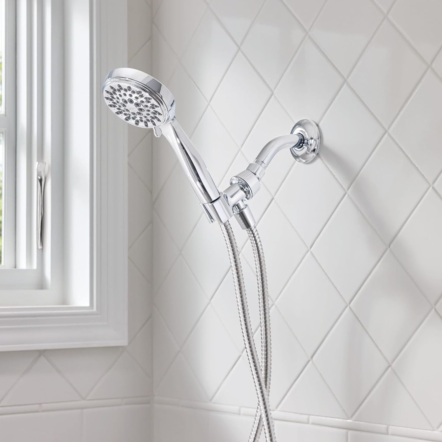 image:imageMoen Ignite Chrome Hand Held Shower Head Package With 25 GPM High Pressure Spray 20091Pack of 1