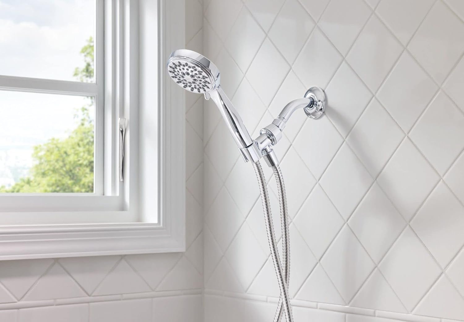 image:imageMoen Ignite Chrome Hand Held Shower Head Package With 25 GPM High Pressure Spray 20091Pack of 2