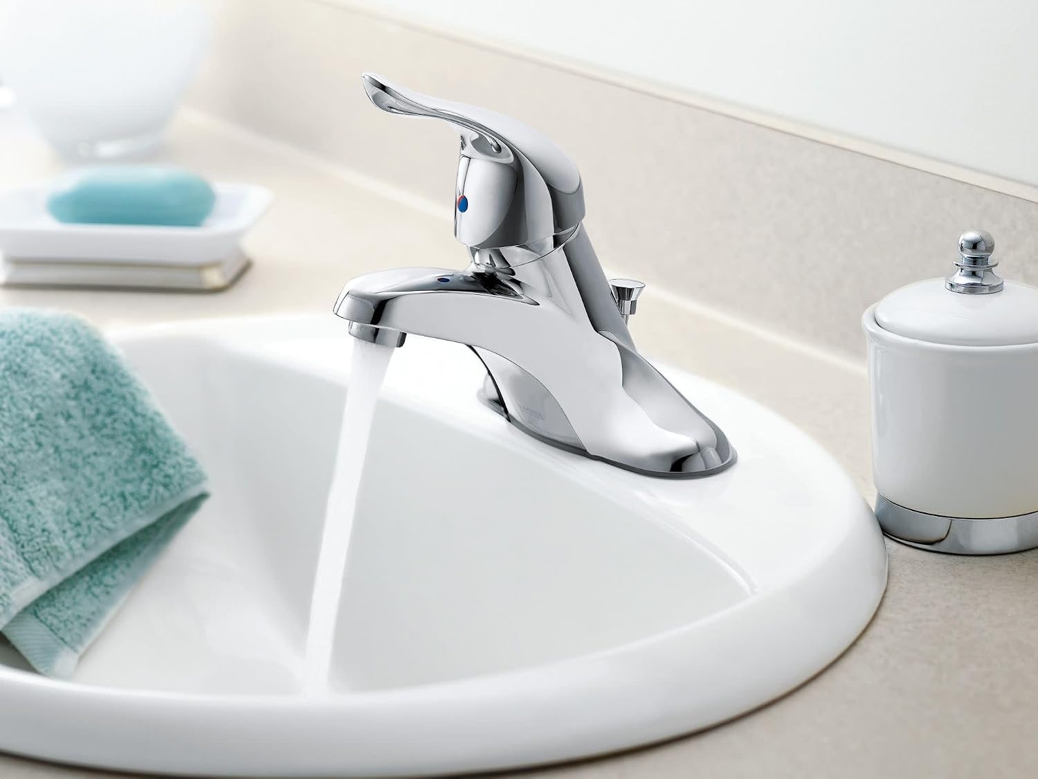 image:imageMoen L4625 Chateau OneHandle Low Arc Bathroom Faucet Chrome0375