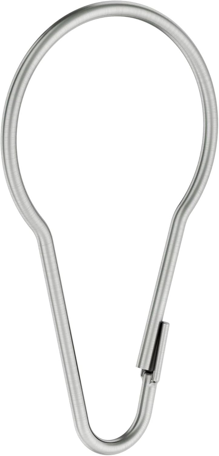 image:imageMoen MDN2170CH Magnetix 60inch Curved Adjustable Single Shower Curtain Rod ChromeBrushed Nickel