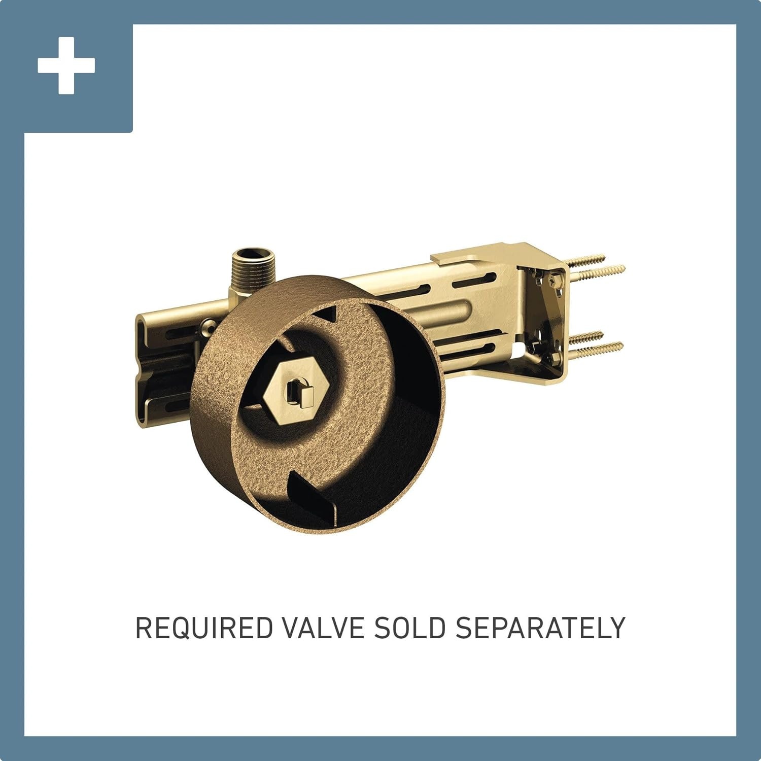 image:imageMoen Mosaic Brushed Gold Round TwoFunction Body Spray Valve Required TS1422BG