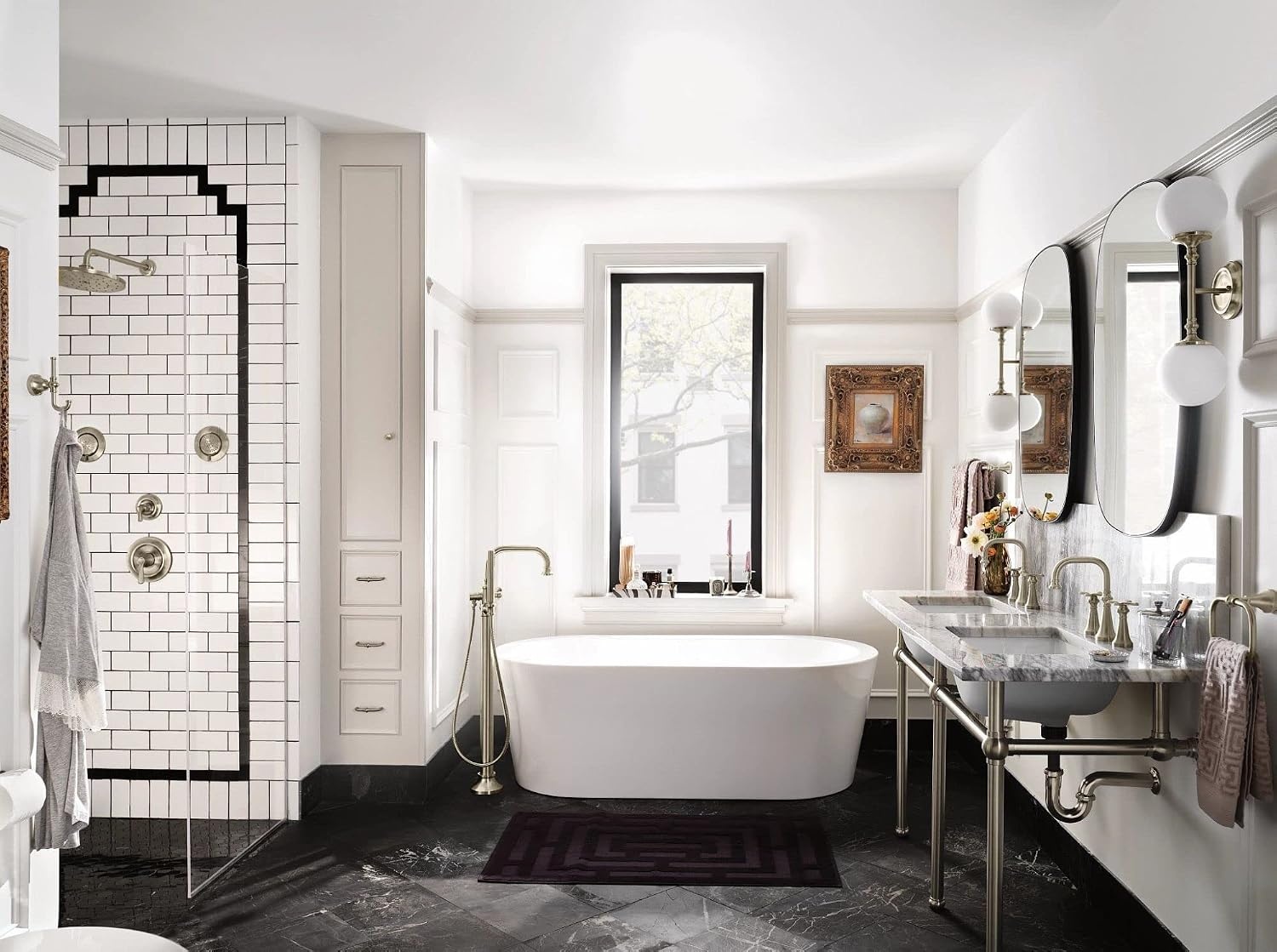image:imageMoen Mosaic Brushed Nickel TwoFunction 325Inch Diameter Head Body Spray Valve Required TS1422BN