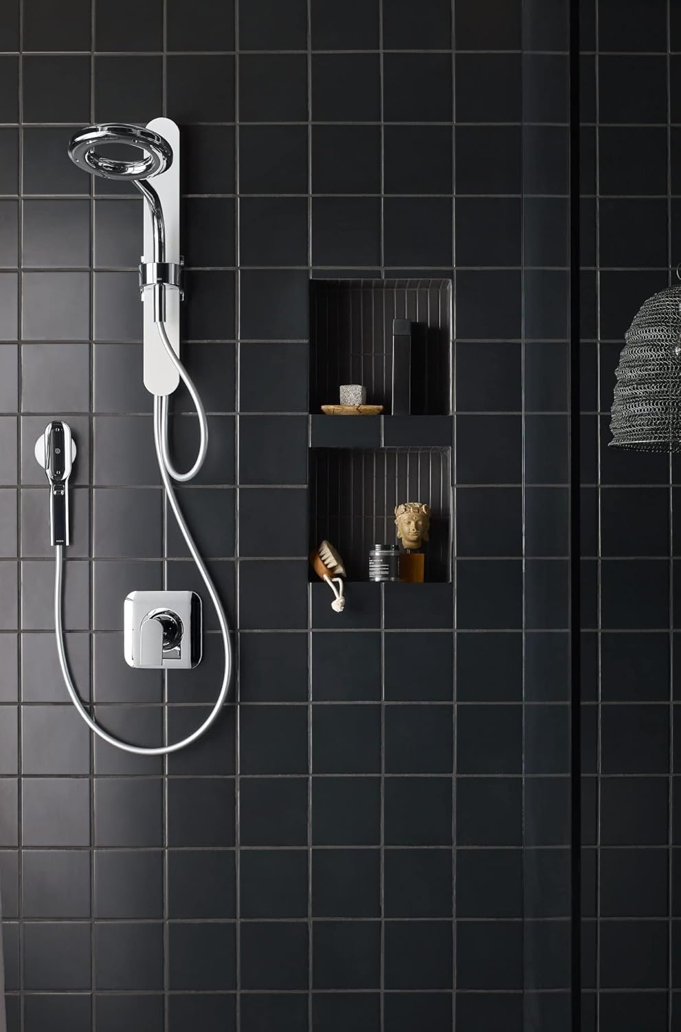 image:imageMoen N207C0SRN Spa Shower including Rainshower Handshower and Magnetic Dock Spot Resist Brushed Nickel