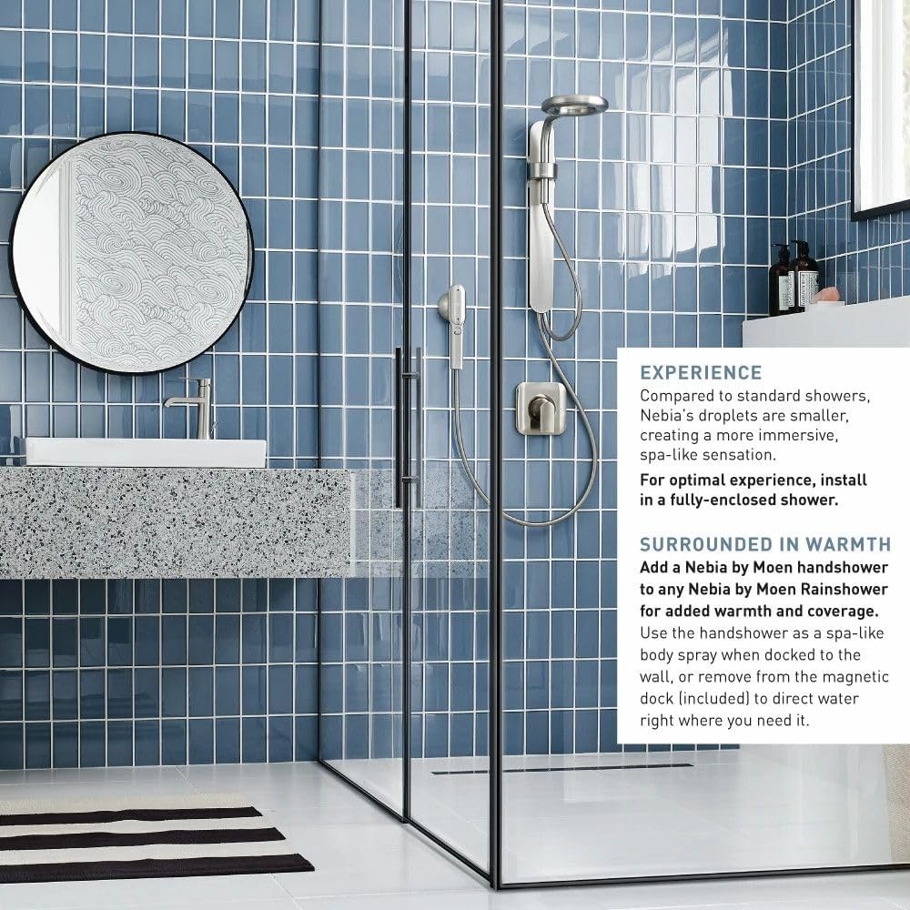 image:imageMoen N214H0SRN Spa Handshower Spot Resist Brushed Nickel