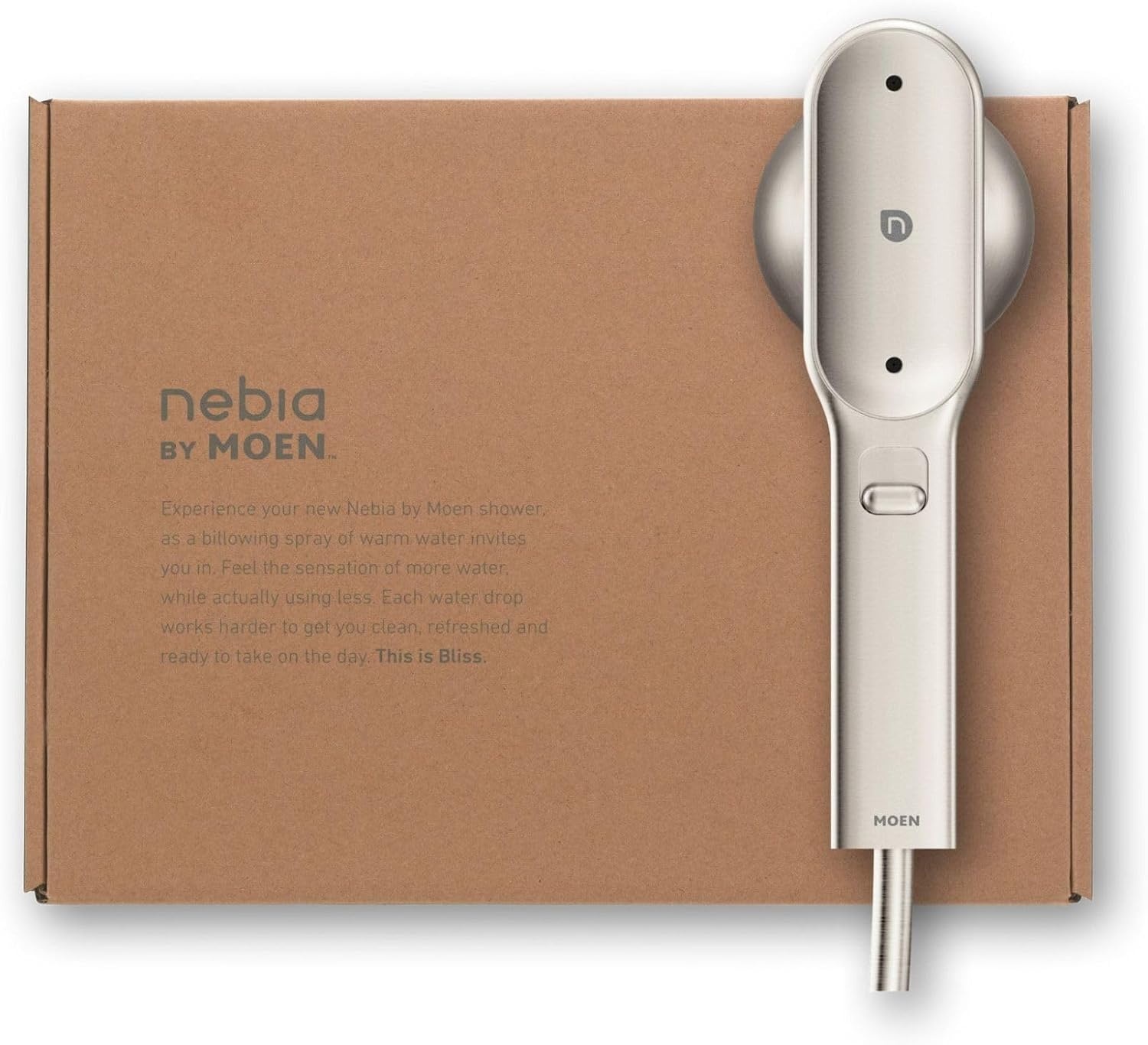 image:imageMoen N214H0SRN Spa Handshower Spot Resist Brushed Nickel