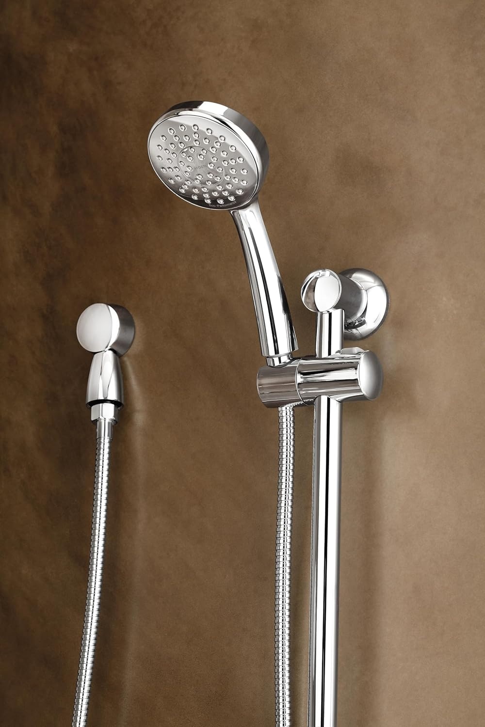 image:imageMoen Oil Rubbed Bronze EcoPerformance Detachable Handheld Showerhead with 24inch Slide Bar and 69inch Hose 3868EPORBChrome