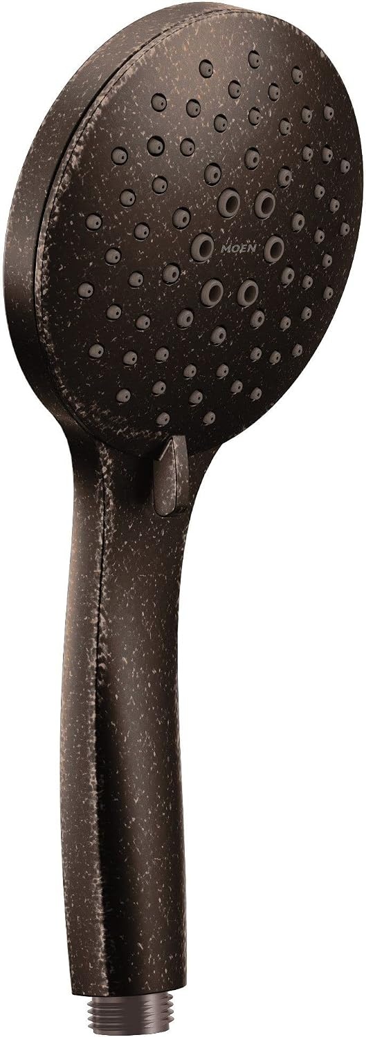 image:imageMoen Oil Rubbed Bronze EcoPerformance Handheld Shower Head HighPressure Handshower with Five Function Spray Jet 189315ORB