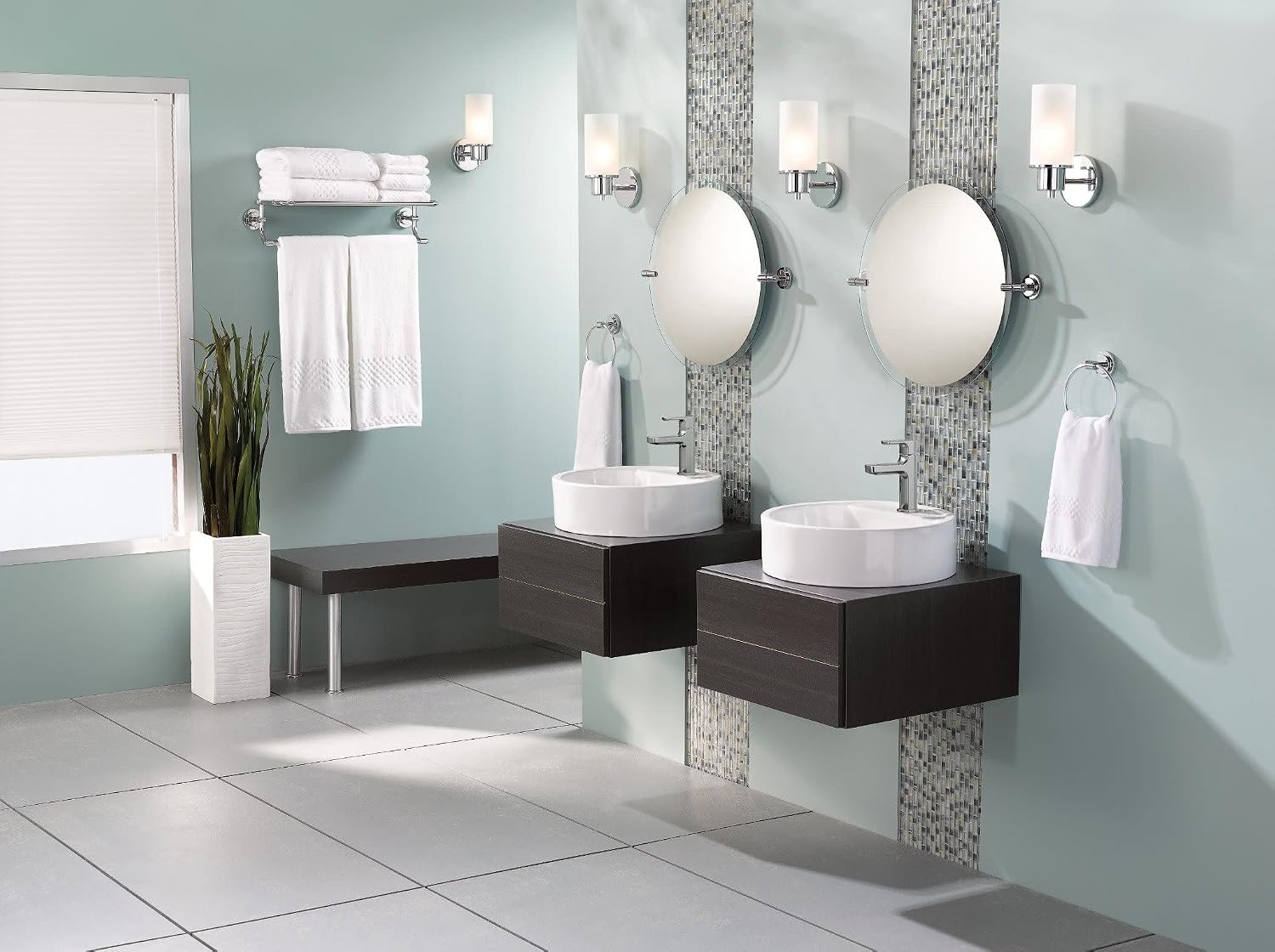 image:imageMoen Rizon Matte Black OneHandle Modern Bathroom Faucet with Drain Assembly 6900BLChrome