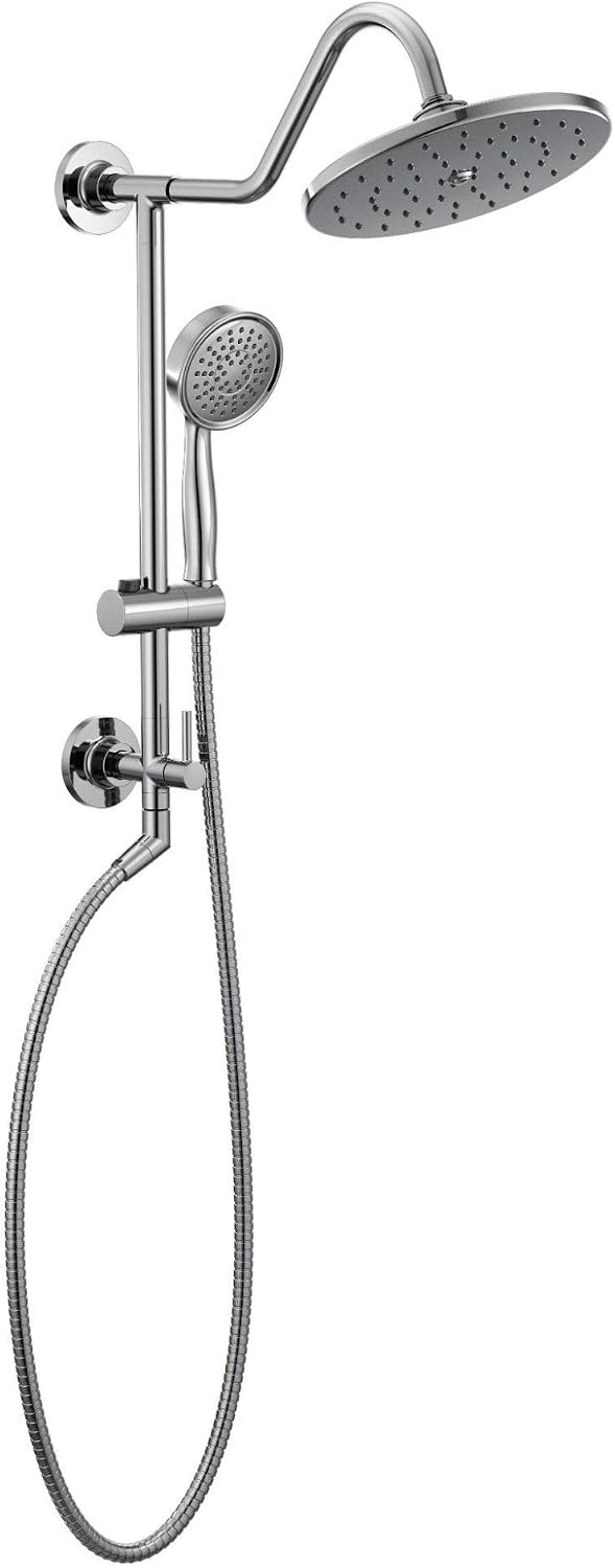 image:imageMoen S112EPORB 10Inch Single Function EcoPerformance Rainshower Showerhead with Immersion Rainshower Technology Oil Rubbed BronzeChrome