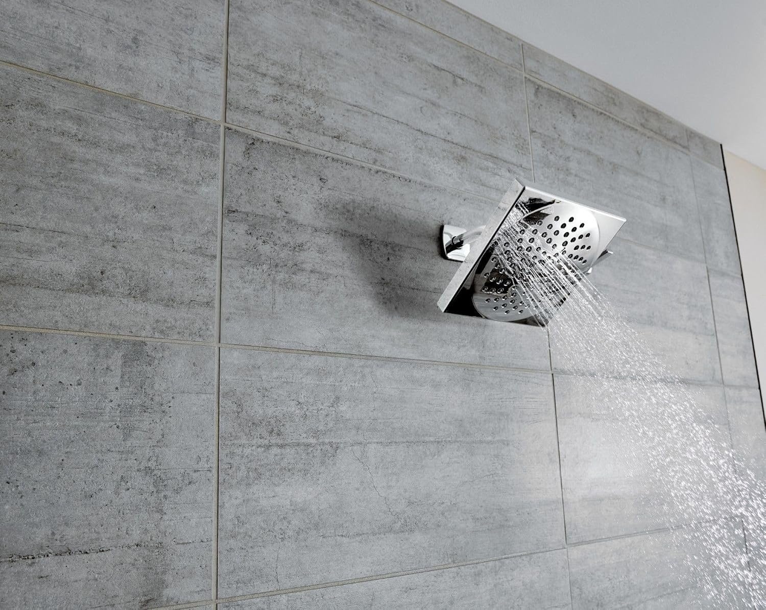 image:imageMoen S6345EP Velocity EcoPerformance TwoFunction 812 Diameter Spray Rainshower Showerhead ChromeChrome