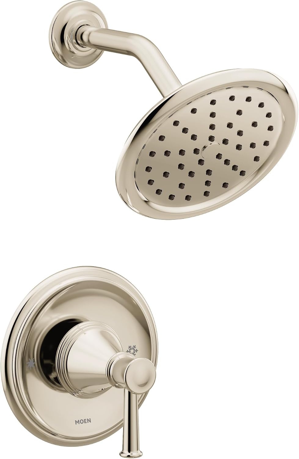 image:imageMoen T2312 Belfield PosiTemp Shower Trim Kit Without Valve ChromePolished Nickel