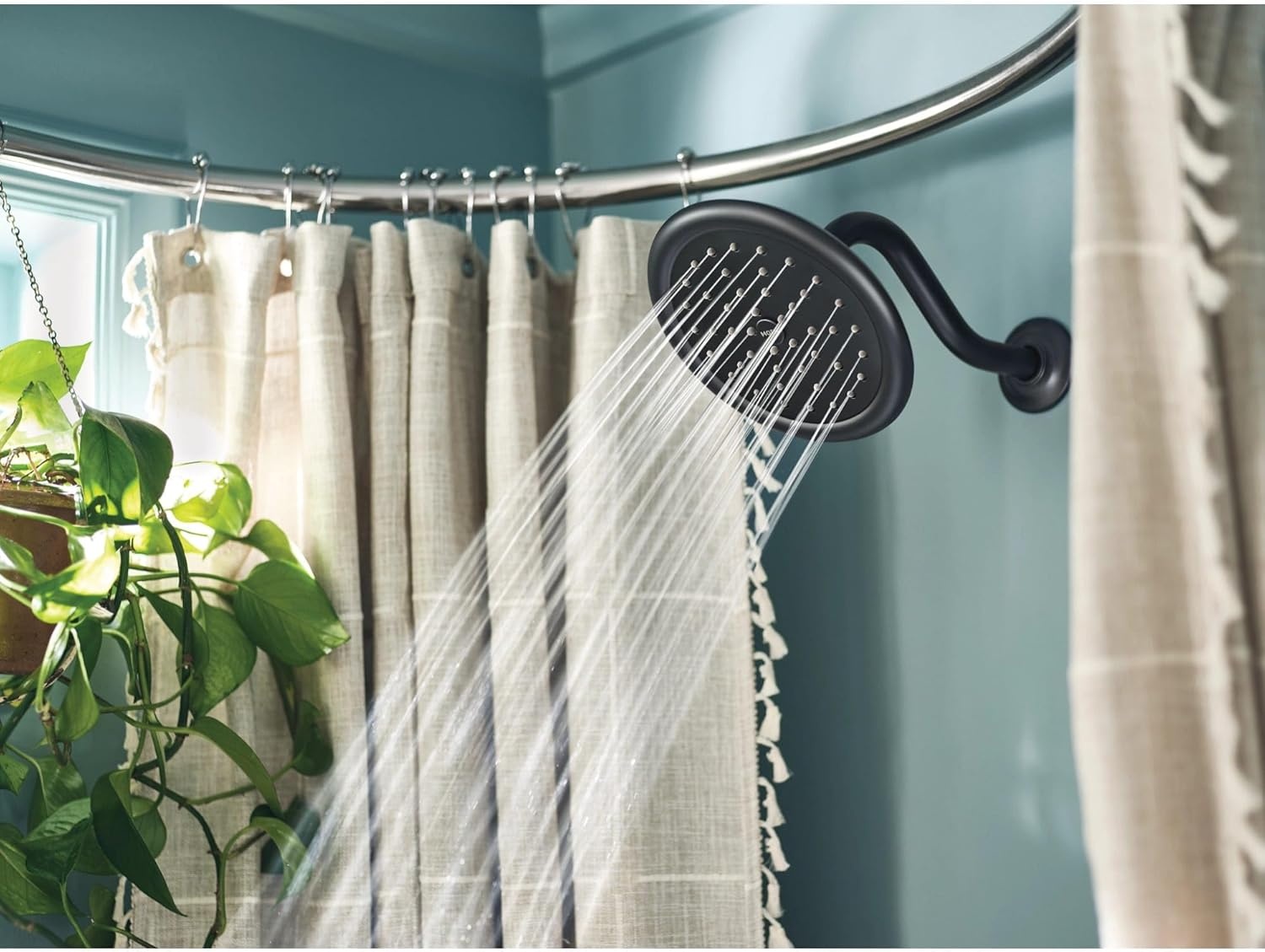 image:imageMoen T2313EPNL Belfield PosiTemp EcoPerformance Tub and Shower Trim Kit Valve Required Polished NickelPolished Nickel