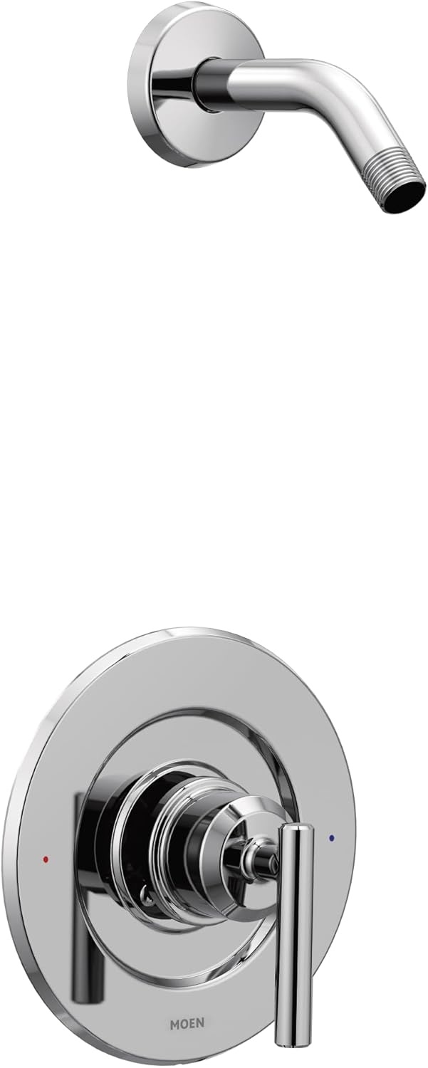 image:imageMoen T2902NH Gibson PosiTemp OneHandle Shower Only Trim Valve Without Showerhead ChromeChrome