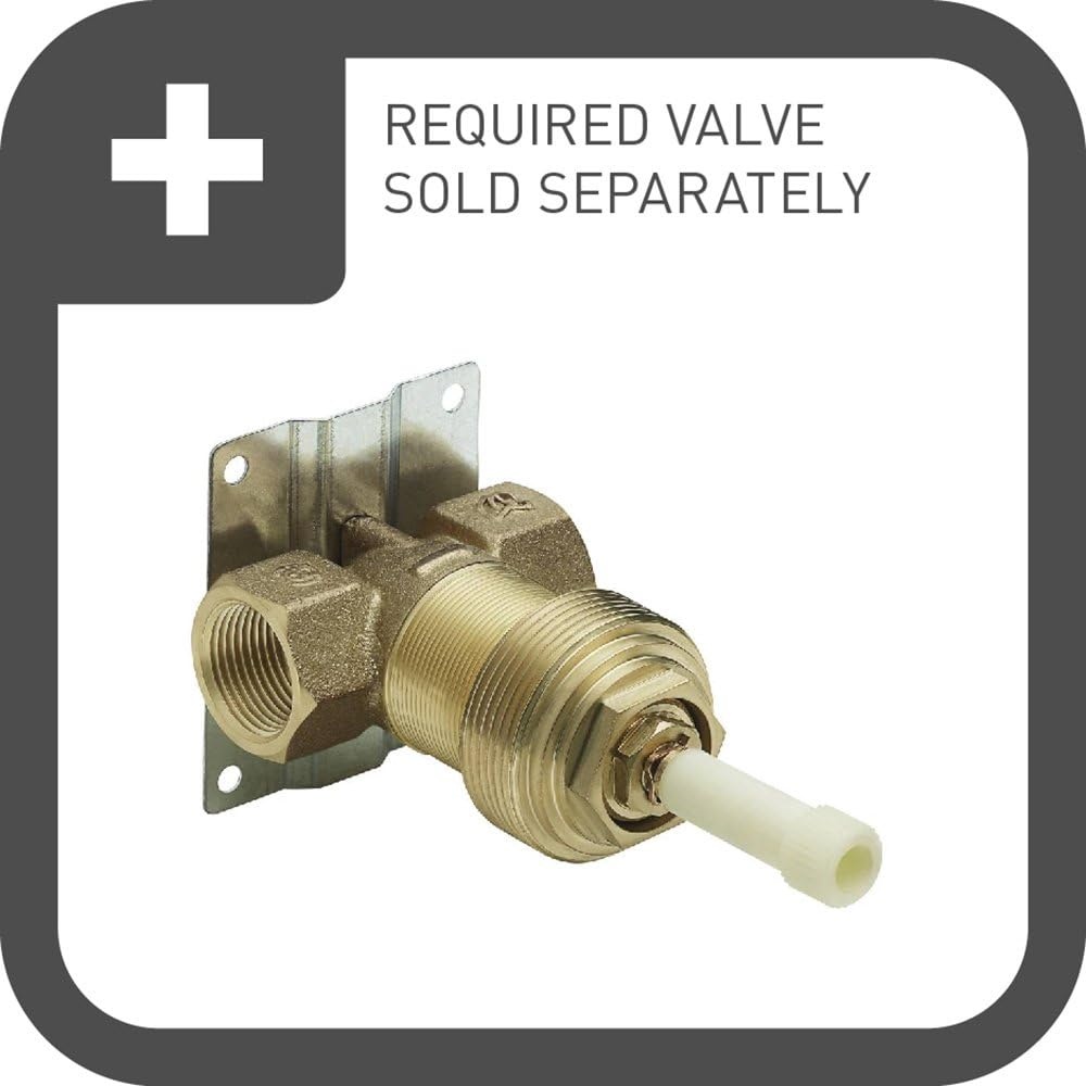 image:imageMoen T4292BL Align Volume Control Valve Trim Kit Valve Required Matte BlackChrome