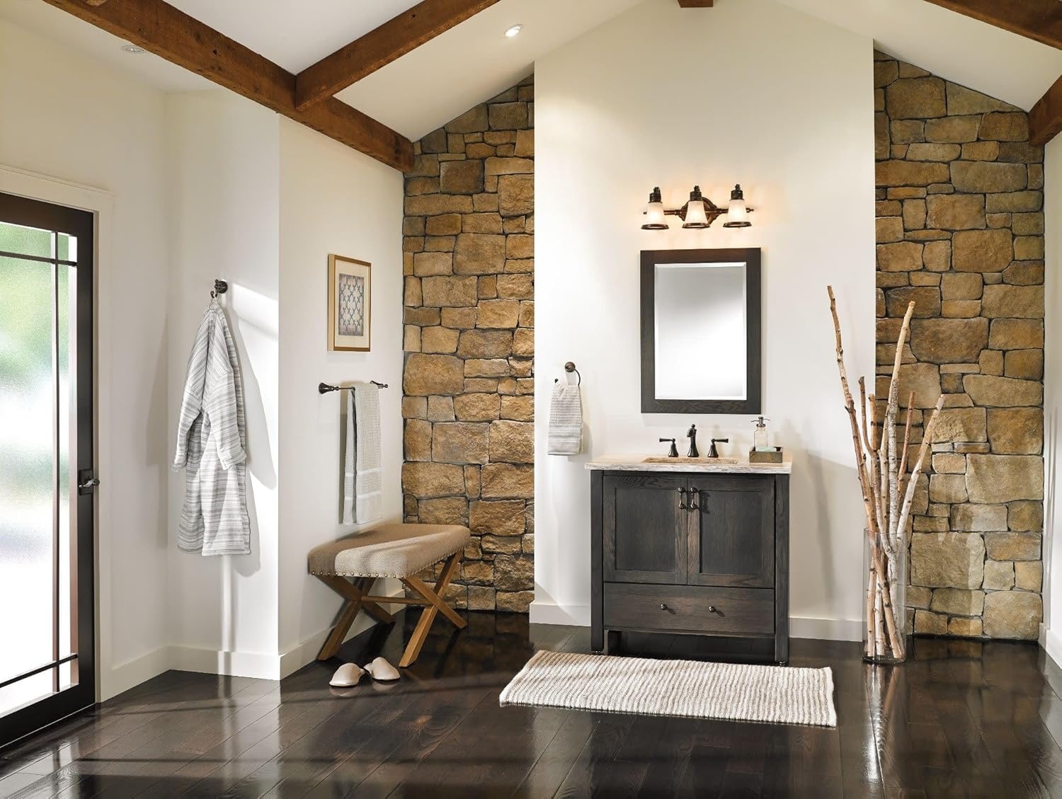 image:imageMoen T4520ORB Wynford TwoHandle Widespread HighArc Bathroom Faucet without Valve OilRubbed Bronze