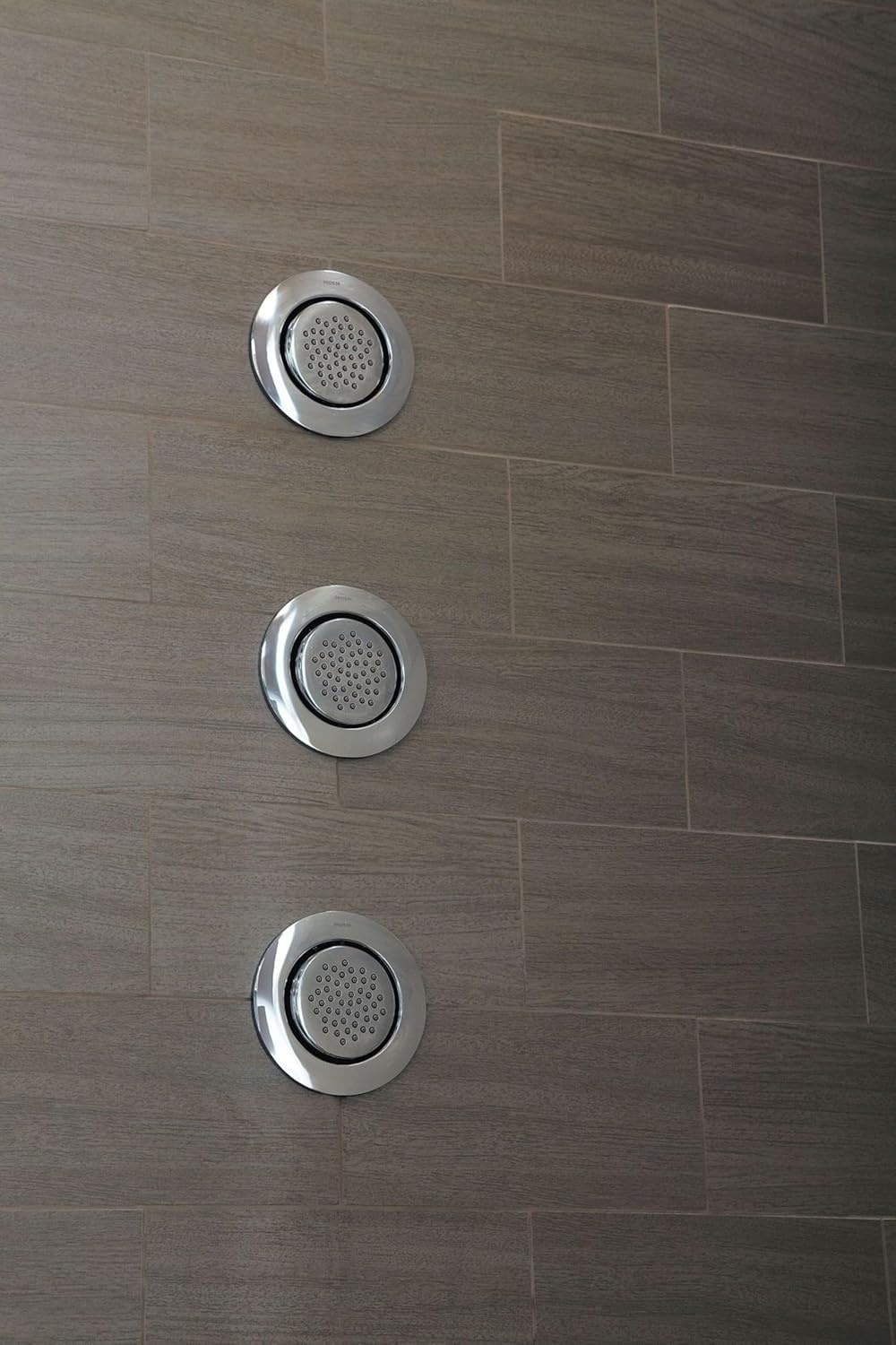 image:imageMoen TS1322BG Mosaic Mosaic Round SingleFunction Body Spray Valve Required Brushed GoldBrushed Nickel