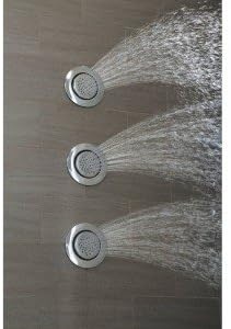 image:imageMoen TS1322BG Mosaic Mosaic Round SingleFunction Body Spray Valve Required Brushed GoldOil Rubbed Bronze