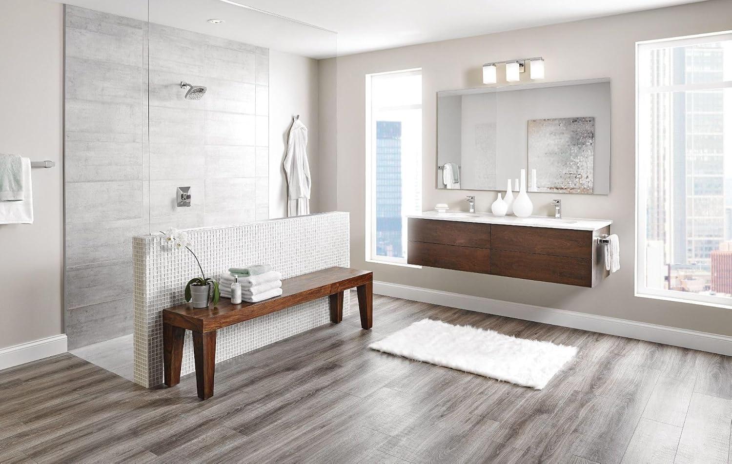 image:imageMoen TS8713EP Via PosiTemp TubShower Faucet Chrome