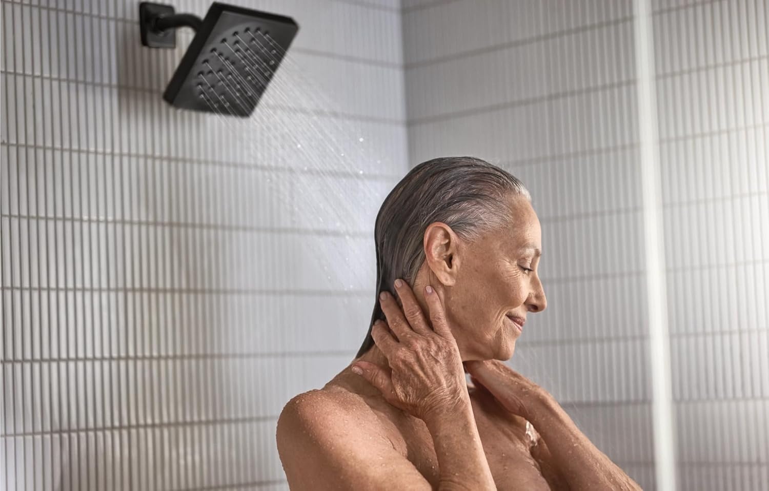 image:imageMoen UTS3713EPBL90 Degree MCORE 3Series 1Handle EcoPerformance Tub and Shower Trim Kit Valve Required