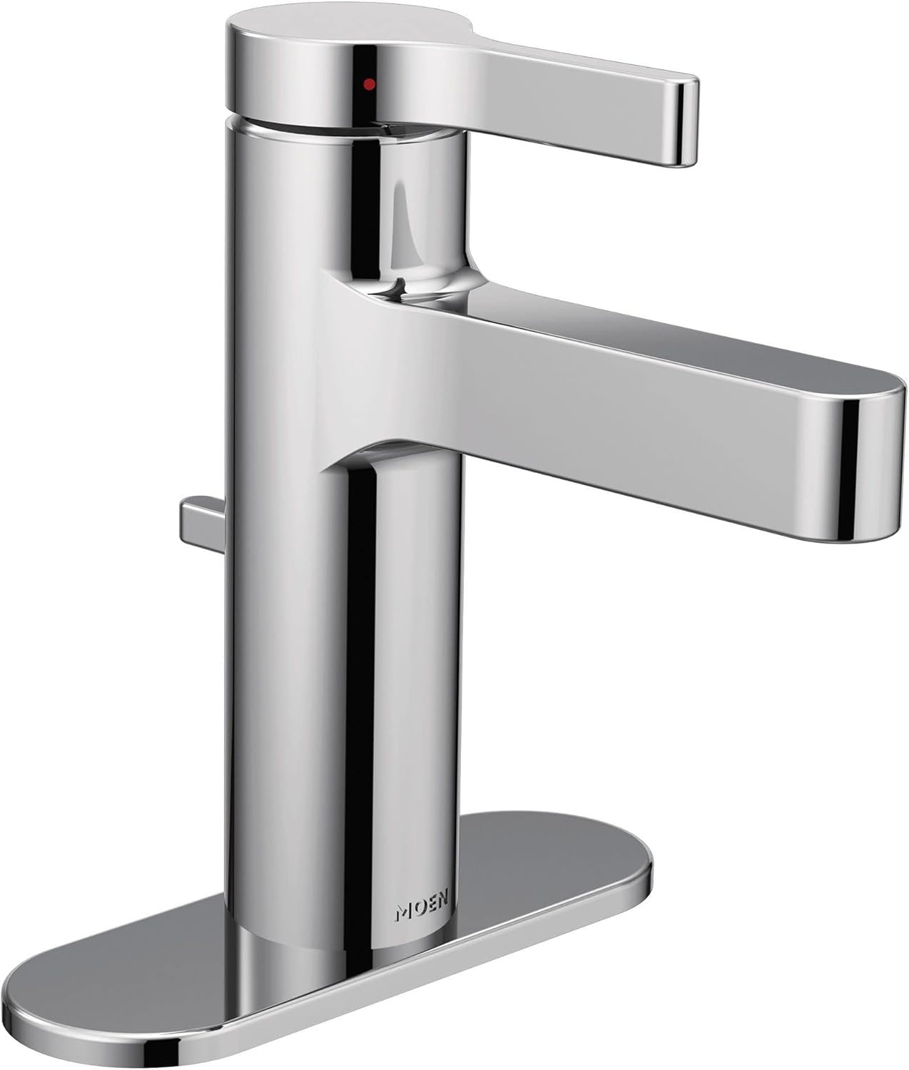 image:imageMoen Vichy Chrome OneHandle Single Hole Modern Bathroom Faucet 6710