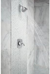 image:imageMoen Voss Chrome PosiTemp PosiTemp Pressure Balancing Shower Trim Kit Valve Required T2692Nickel