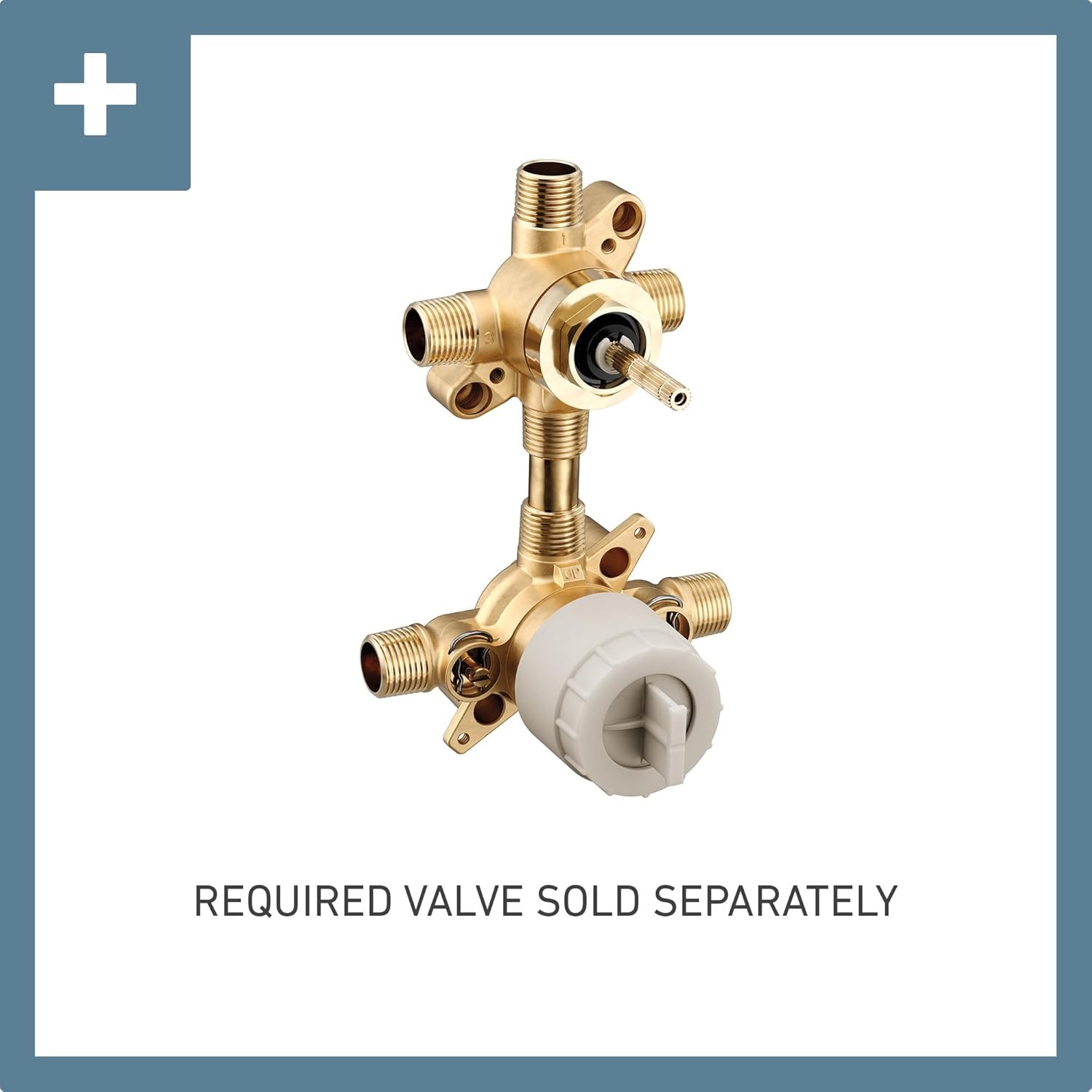 image:imageMoen Voss Matte Black MCORE 3Series 2Handle Shower Trim with Integrated Transfer Valve Valve Required UT3611BL