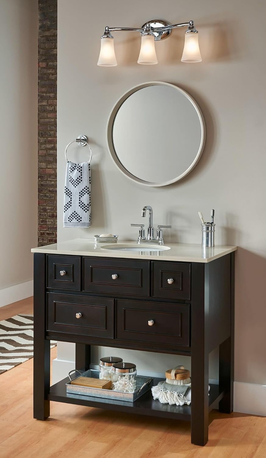 image:imageMoen WS84228 TwoHandle High Arc Bathroom Faucet Chrome